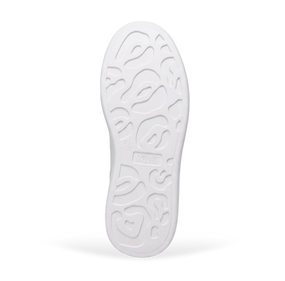 Bianco – Hidden Lift Leather Sneakers