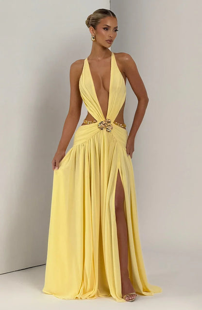 Isabella Orchid Maxi Dress