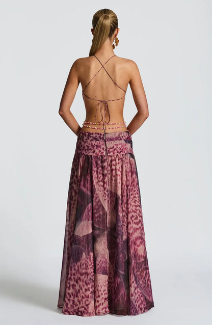 Isabella Orchid Maxi Dress