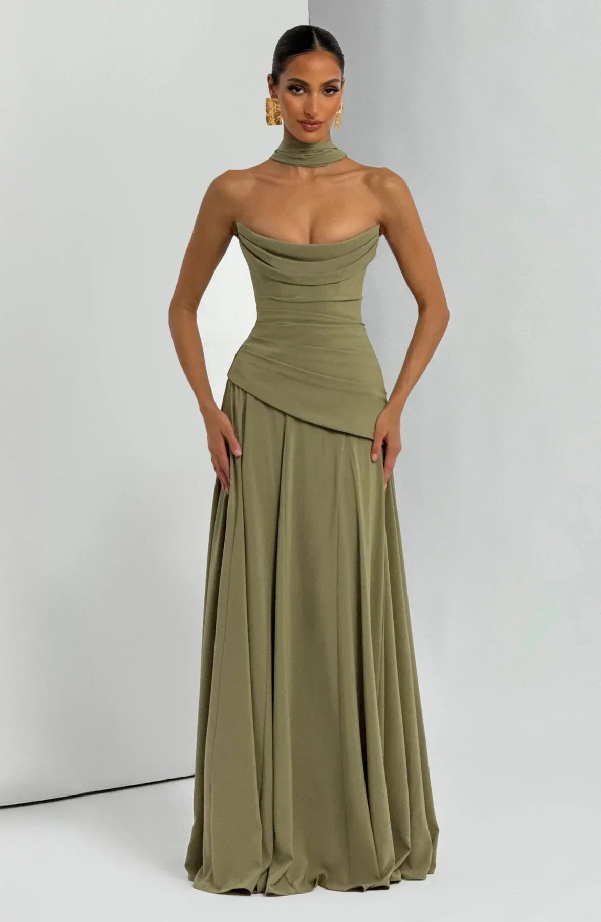 Mila Corset Maxi Dress