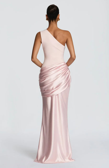 Serena Satin Maxi Dress
