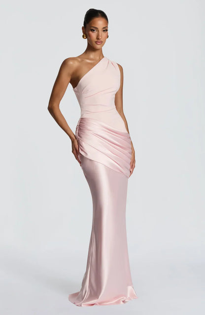 Serena Satin Maxi Dress