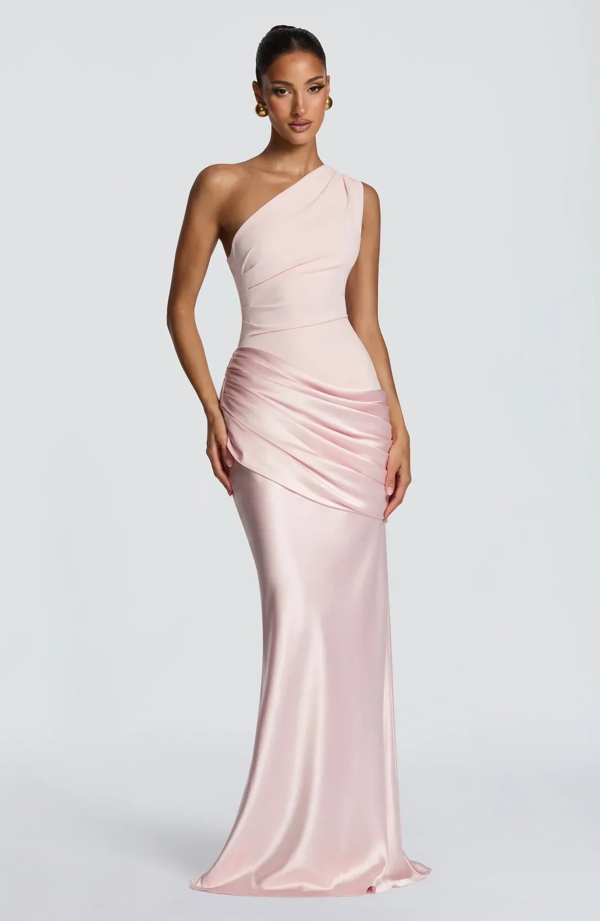 Serena Satin Maxi Dress