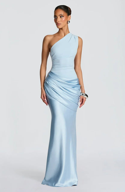 Serena Satin Maxi Dress