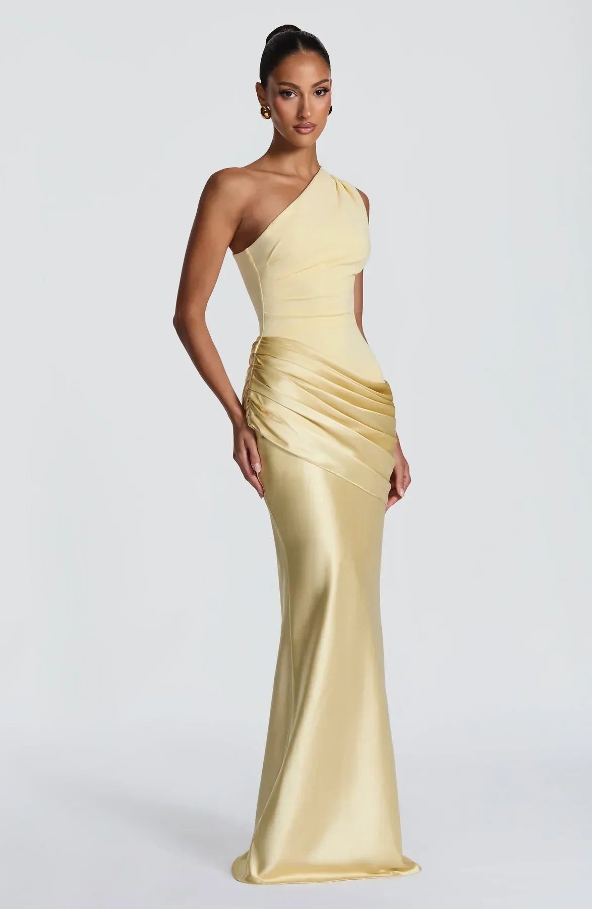 Serena Satin Maxi Dress