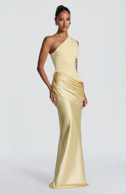 Serena Satin Maxi Dress