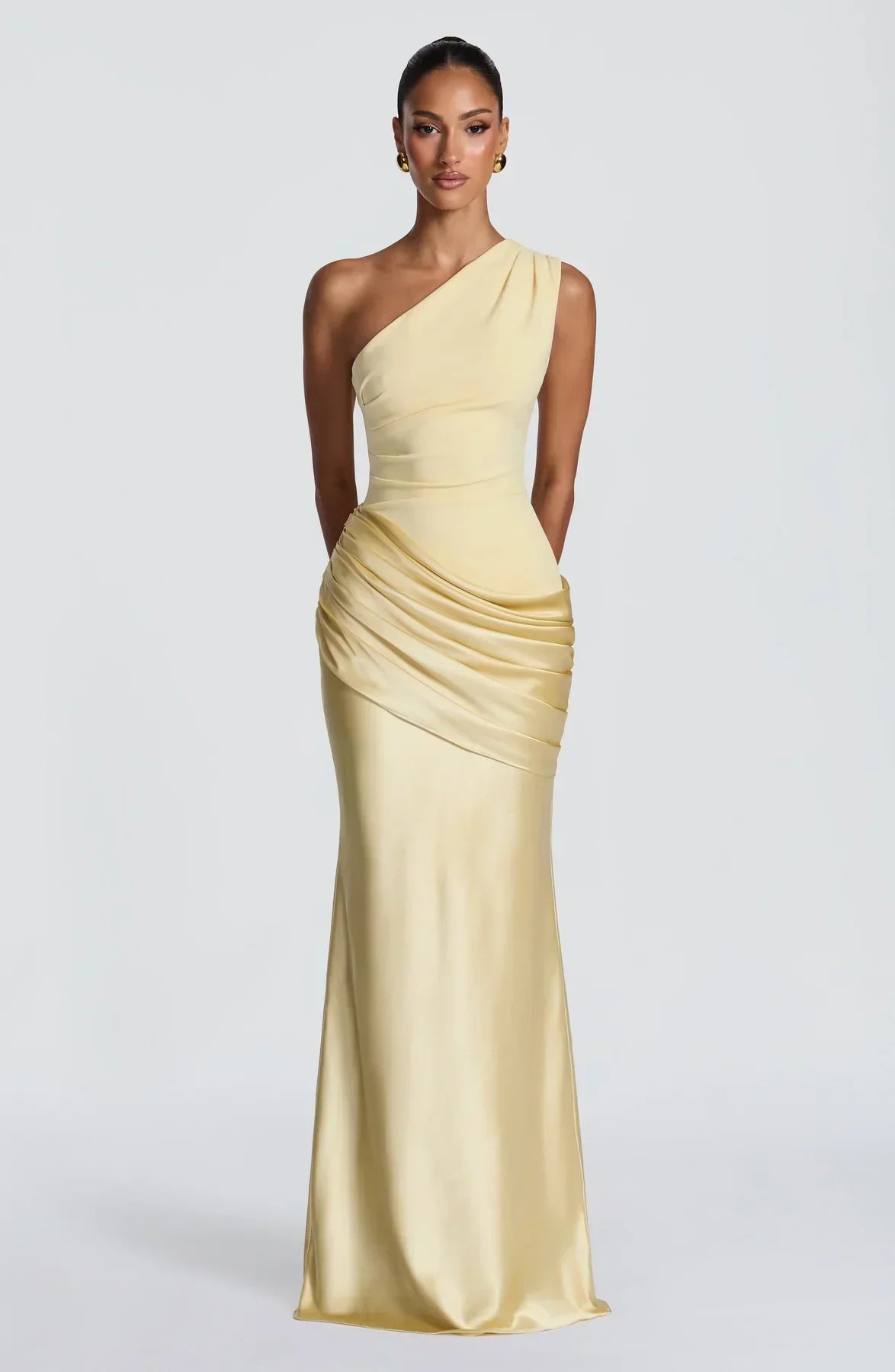 Serena Satin Maxi Dress
