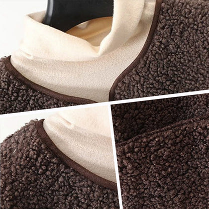 Women's Autumn Button-Front Short Warm Vest