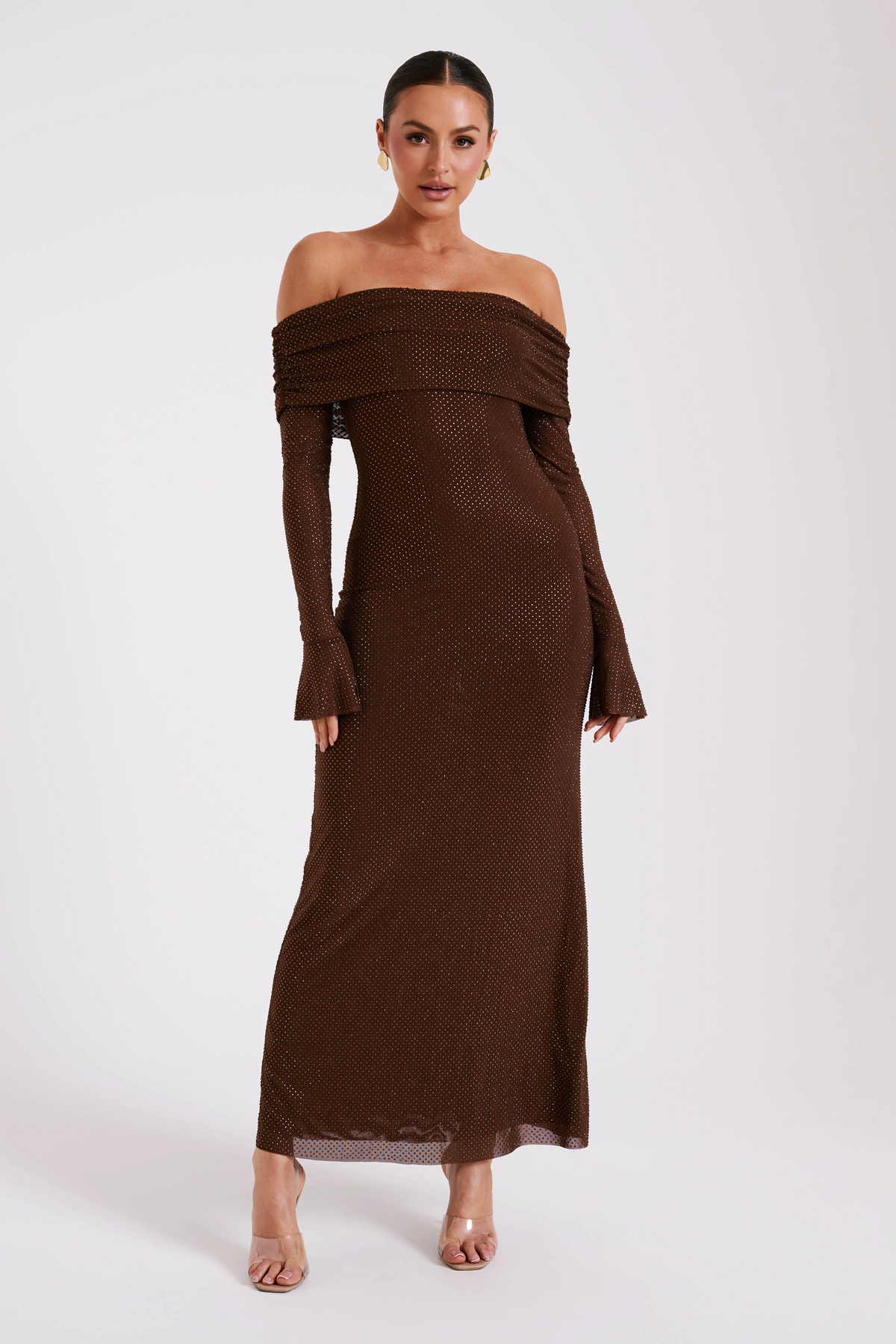 Estelle | Off-Shoulder Maxi Dress