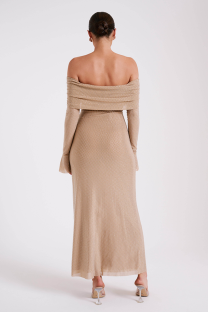 Estelle | Off-Shoulder Maxi Dress