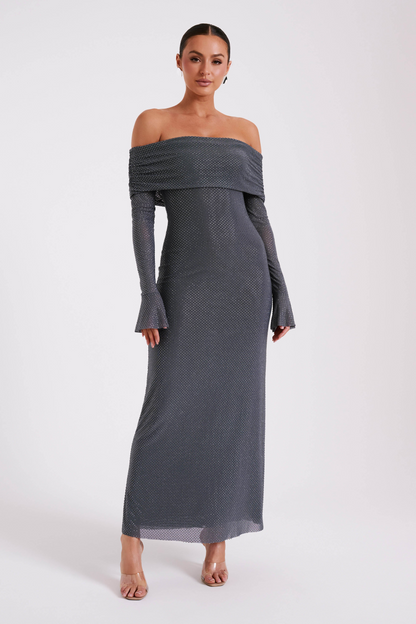 Estelle | Off-Shoulder Maxi Dress